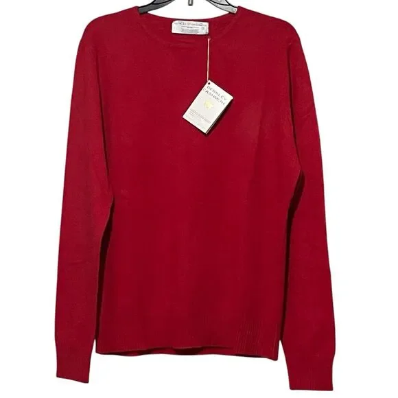 Berkley Long Sleeve Sweater Red Cashmere Women Size 1X New with Tags Gorgeous - Picture 1 of 7